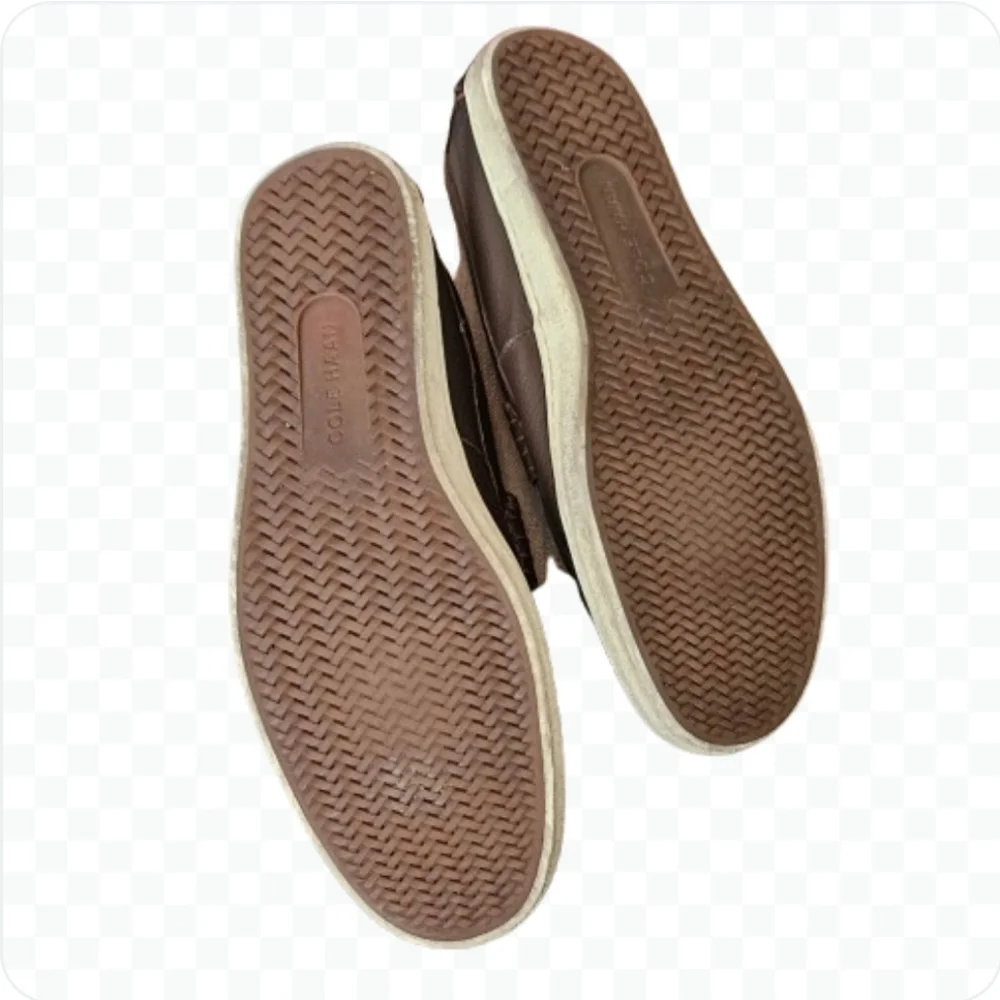 Cole Haan Brown Leather Preppy Penny Loafers Sz 10.5